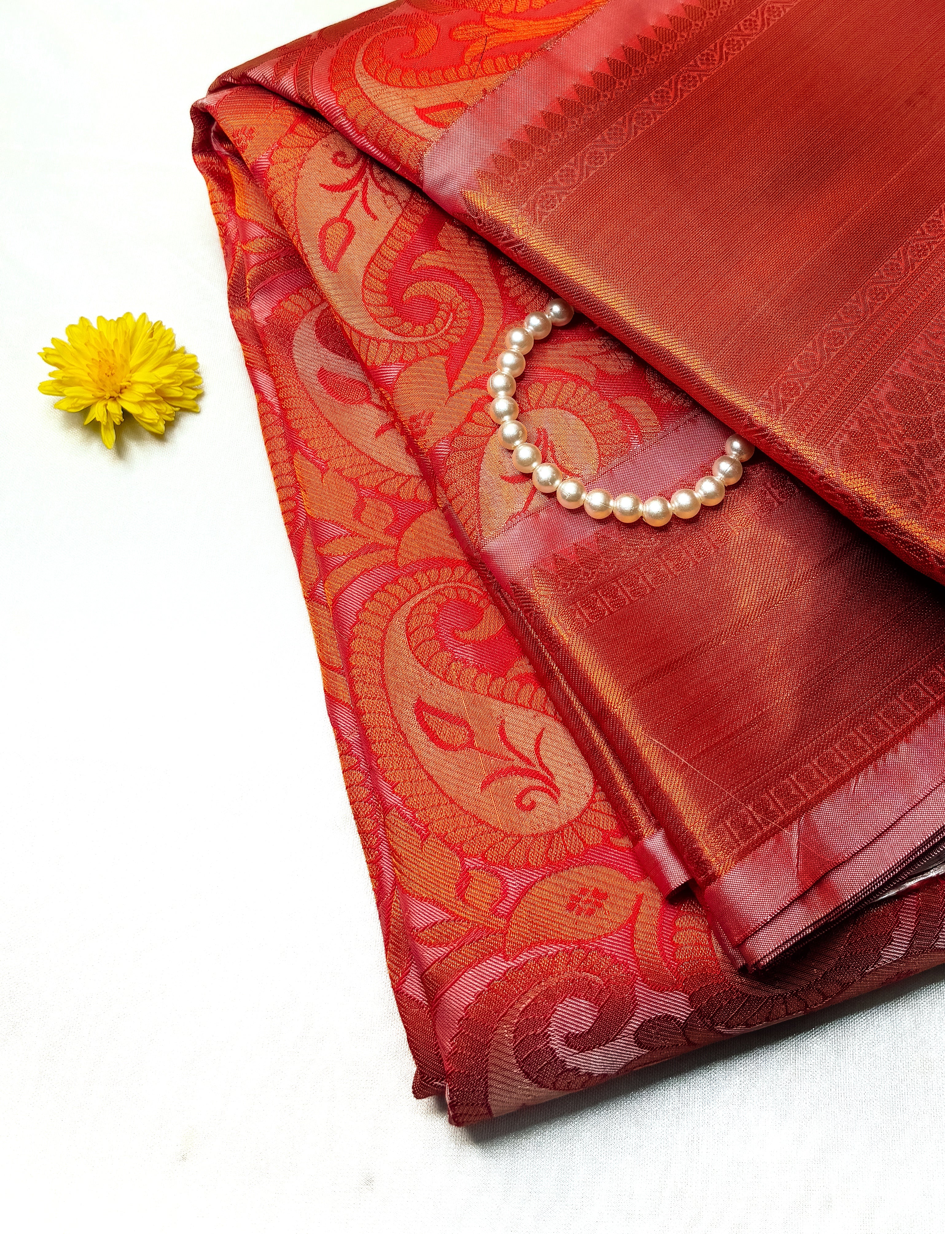 Soft Silk - Peach Orange