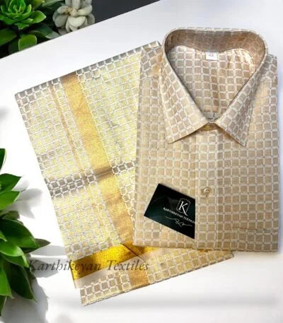 Embossed Tissue Silk - Jari Square