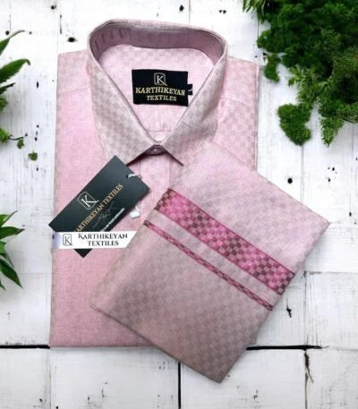 Embossed Tissue silk - Dark pink