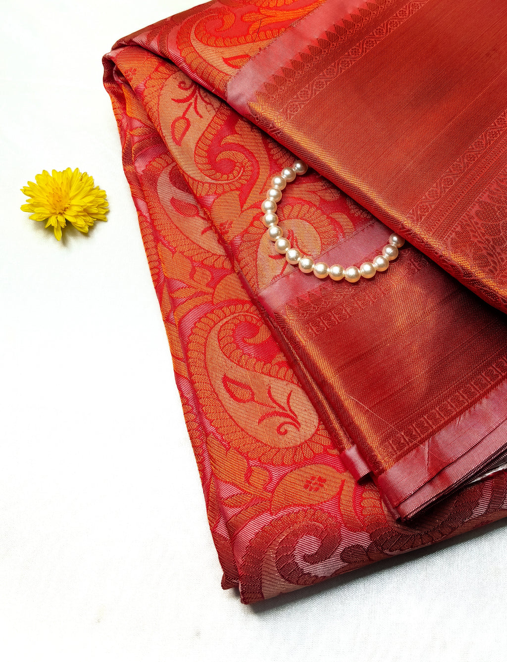 Soft Silk - Peach Orange