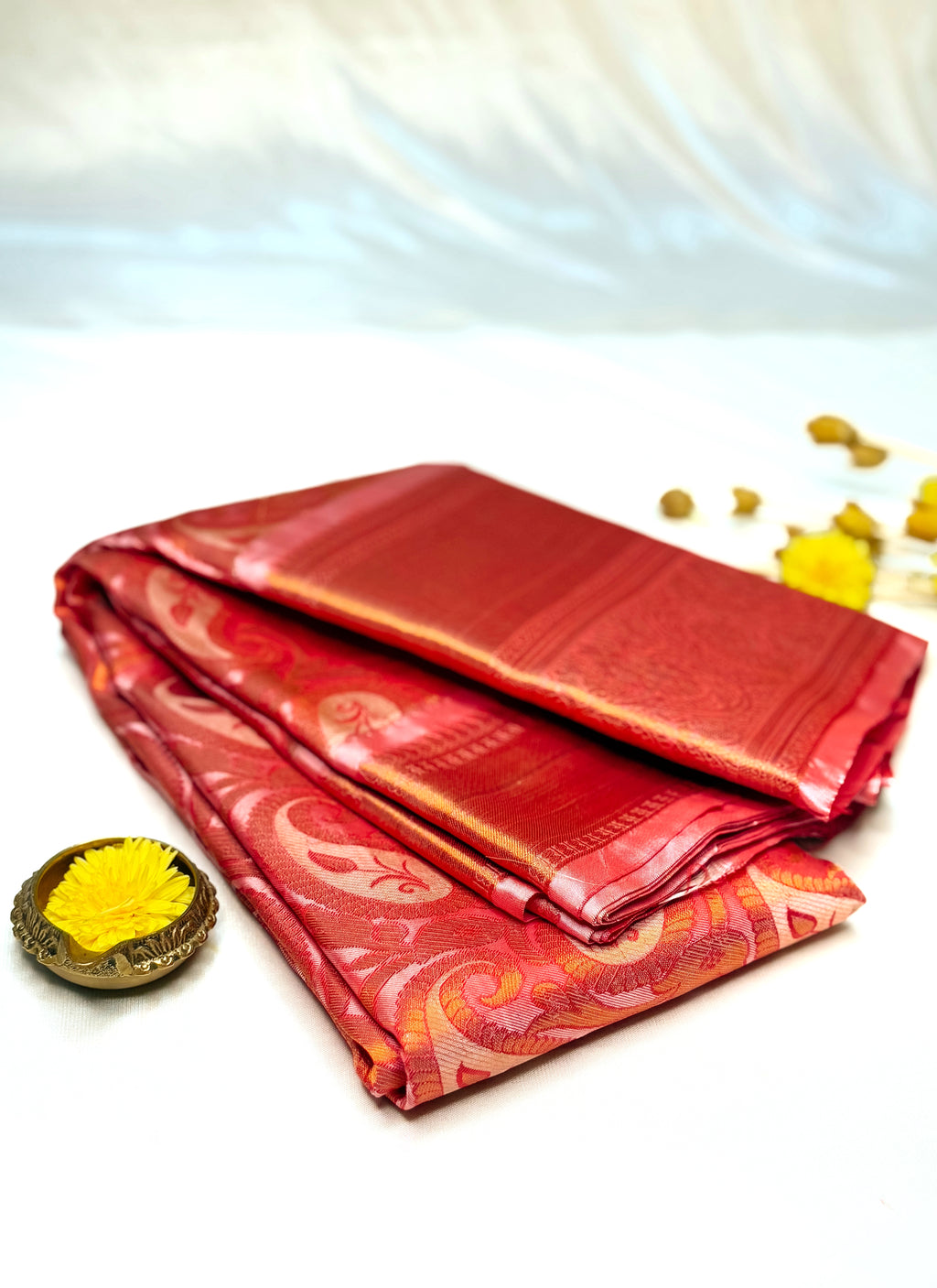 Soft Silk - Peach Orange