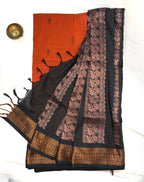 Kalayani cotton - Orange