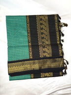 Kalayani cotton - Teal green