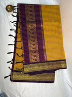 Kalayani cotton - Mustard yellow