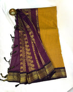Kalayani cotton - Mustard yellow