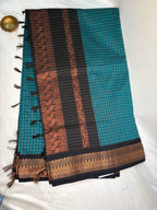 Kalayani cotton -  Teal green